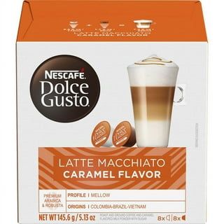 Nescafe Dolce Gusto, NES77321, Cafe Au Lait Coffee Capsules, 16 / Box