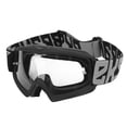 thumbnail image 2 of Dirt Bike Goggles, Motorcycle Goggles Clear View Scratch Proof TPU Frame Transparent Comfortable  For Hiking For Teenager 8060 Black Frame, 2 of 8
