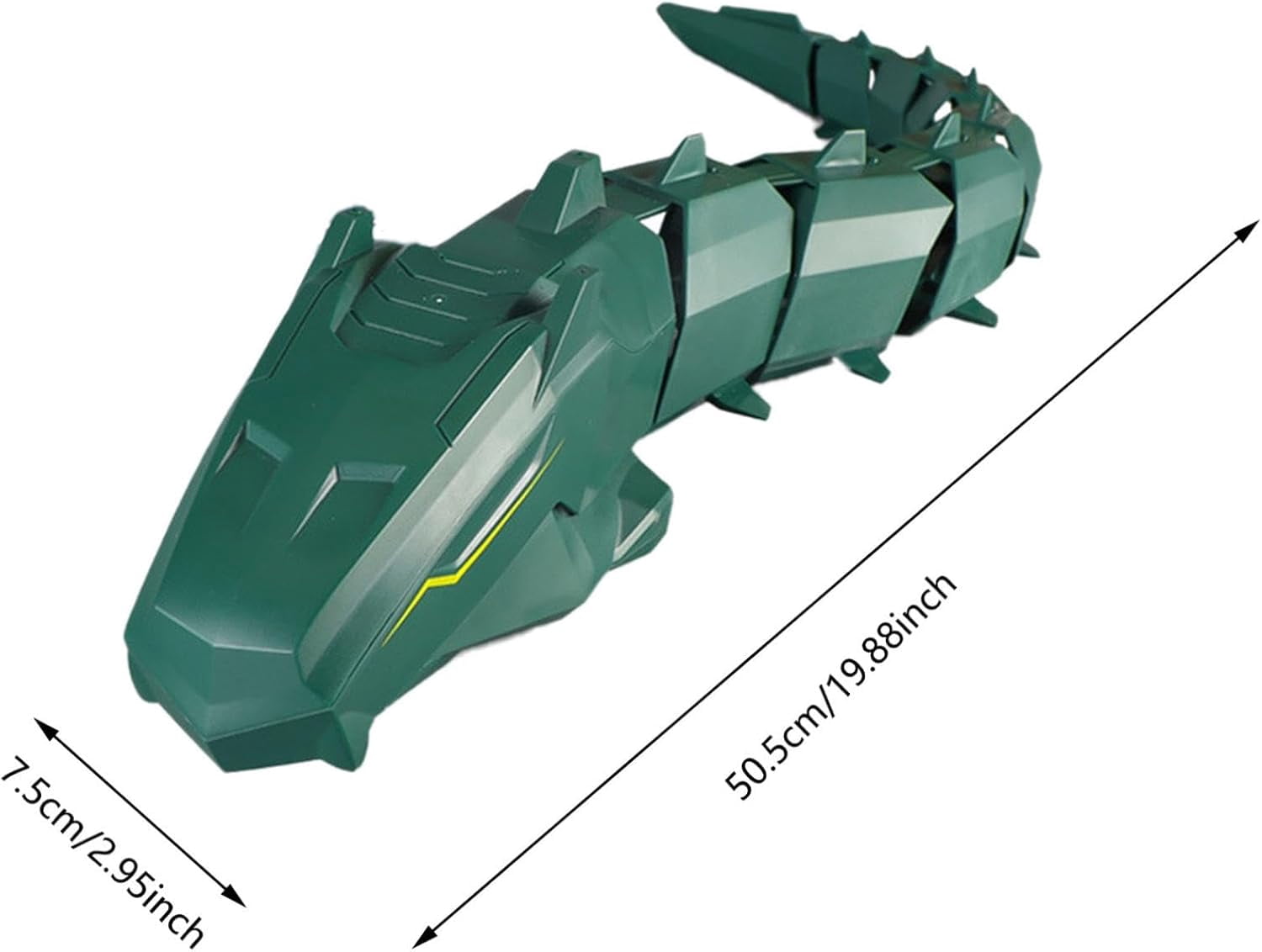 Remote Control Shark Pool Toy, 2.4G Electric RC Fish Boat with Dual Propeller, APP and Remote Control for Adults, black