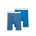 thumbnail image 1 of Jockey Caleçon Mi-Cuisse pour Hommes avec Pochette 10 Po - Lot de 2, 1 of 4