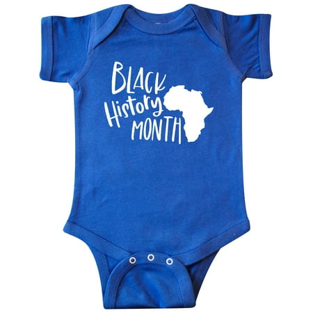 

Inktastic Black History Month Africa in White Gift Baby Boy or Baby Girl Bodysuit