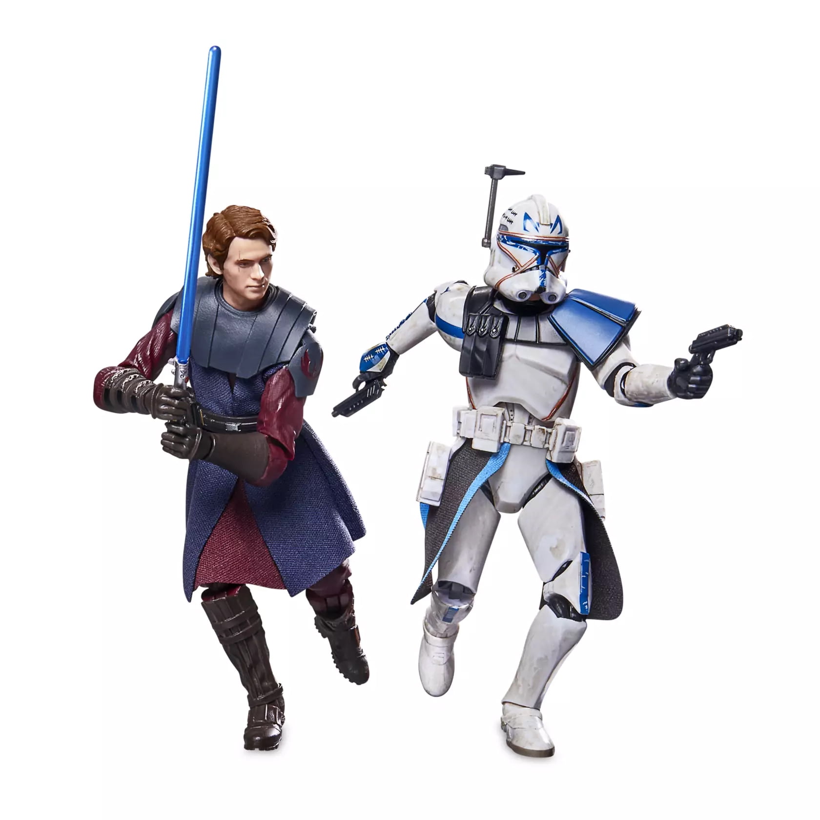 Star Wars The Black Series Anakin Skywalker & Clone Captain Rex 6 Inch Figure Set