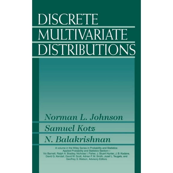 Wiley Probability and Statistics Discrete Multivariate Distributions, Book 310, (Hardcover)