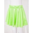 thumbnail image 7 of Aislor Girl's Metallic Skater Skort Dance Athletic Shiny Pleated A-Line Mini Scooter Skirt for Cheerleading Performance, 7 of 7