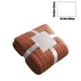 thumbnail image 3 of Summer Blanket 150x200cm Summertime Blankets Soft Fuzzy Warm Multifunctional Cover Blanket Napping Blanket Flannel Gift Blankets Bed Cozy Machine Washable Lightweight Cooling Comforter Coffee, 3 of 6