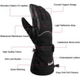 thumbnail image 4 of Guantes de esquí de invierno a prueba de viento resistentes al agua al aire libre cálidos guantes de nieve para hombres y mujeres Adepaton CJWUS-2823, 4 of 7