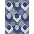 thumbnail image 2 of Addison Rugs Chantille Indoor/Outdoor Transitional Mid-century Modern Navy Washable Rectangle Rug, 9' x 12', 2 of 6