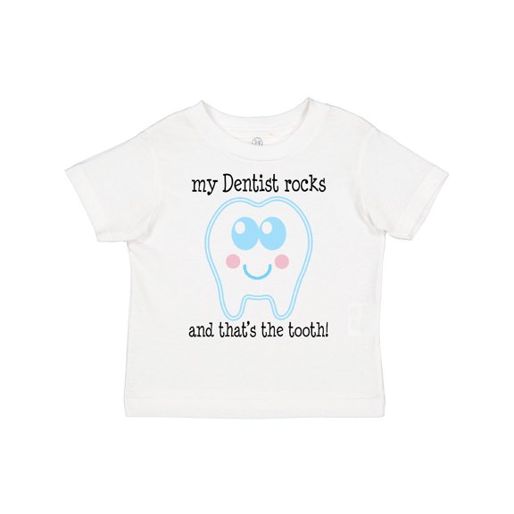 Inktastic Dentist Rocks Tooth Boys or Girls Toddler T-Shirt