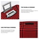 thumbnail image 3 of Balery Red Black Houndstooth Funda de equipaje, fundas para maletas, elástica, lavable, protector de maletas, compatible con maletas de 18 a 32 pulgadas-Large, 3 of 7