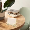 thumbnail image 7 of Business Card Holder for Desk Metal Business Card Holder Organizer Name Card Tag Organizer Storage Rack for Office Desk, 7 of 7