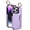 Purple, variant on Case For IPhone 16/16Plus/16Pro/16Pro Max, Invisible Bracket Card Slot Shell 360 Rotating Finger Ring Cover Anti-Slip Interior Case