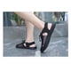 thumbnail image 2 of Sandalia plana para hombre, sandalia de punta cerrada para exteriores, sandalia de verano para exteriores, sandalia de dos cordones, elegante y moderna, 2 of 4