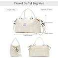 thumbnail image 5 of Bolsas de fin de semana para mujer con neceser, bolsa de viaje con bolsillos impermeables y funda para carrito de bebé, bolsa de viaje para pasar la noche, bolsa deportiva_sai, 5 of 5