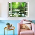 thumbnail image 2 of IDEA4WALL Wall Murals for Bedroom Fake Window View Forest Removable Wallpaper Peel and Stick Nature Wall Stickers - 24x32 inches, 2 of 4
