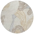 thumbnail image 2 of Addison Rugs Chantille Indoor/Outdoor Transitional Animal Ivory Machine Washable Round Rug, 8' x 8', 2 of 7