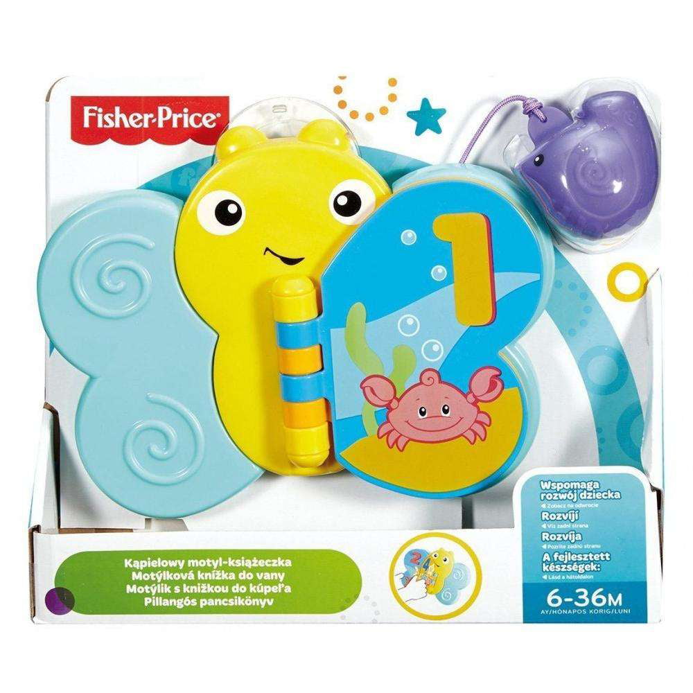 fisher price butterfly bath book