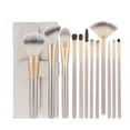 thumbnail image 1 of OULII 12Pcs Brush Set Make Up White for Makeup Enthusiasts with Professional Design for Store Use, 1 of 8
