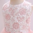 thumbnail image 4 of Godderr Toddler Infant Dresses Baby Princess 1M-3Y Dress Lace Princess Dress Pageant Dresses for Girls Evening Dress Flower Girl Dresses for Wedding Party Flower Girl, 4 of 8