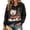 Black, variant on JULMCOMO Women Christmas Hoodie Westie Dog Christmas Tree Snowflake Graphic Print Long Sleeve Drawstring Pullover Holiday Fall Winter Hooded Tops Black M
