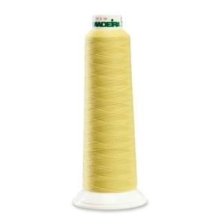 4 Large Cones (3000 Yards Each) of Polyester Threads for Sewing Quilting  Serger White Color from Threadnanny