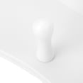 thumbnail image 3 of White Storage Wall Shelf, PVC Wood-plastic Board Wall Shelf, for Bedroom, 3 of 7