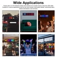 thumbnail image 2 of LED Matrix Panel Portable BT Flexible Display Full-Color In-Car Advertising Screen APP Control IP65 Waterproof, 2 of 8