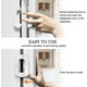 thumbnail image 4 of Cerradura de seguridad para niños de 3 uds, cerradura para puerta de frigorífico, cerradura para congelador para bebés y niños, 4 of 5