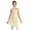 Beige, variant on Miutii Kids Girls Sleeveless Lyrical Modern Contemporary Dance Dress Ballet Skirted Leotard Figure Skating Dress Dancewear Burgundy 10