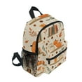 thumbnail image 2 of FORMRS School Backpack with Front Zippered Pocket 12" Elementary Student Travel Daypack, Fall Book Shelf, 2 of 6