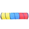thumbnail image 2 of Play Day Pop Up Tunnel, Crawl Through Play Tunnel for Kids 2+, 6 Feet Long, 2 of 4