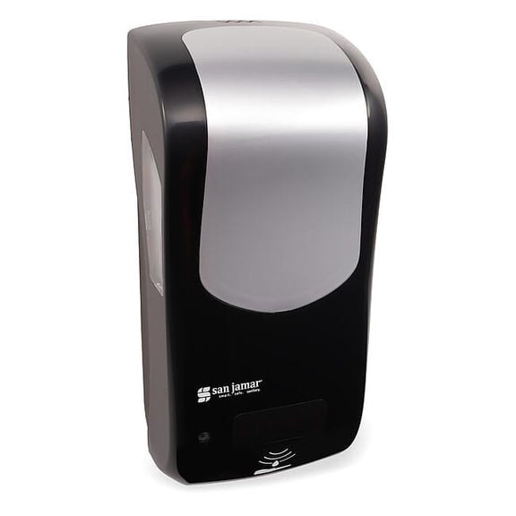 San Jamar Rely Hybrid Soap,Summit Blk Stainless SH970BKSSGR