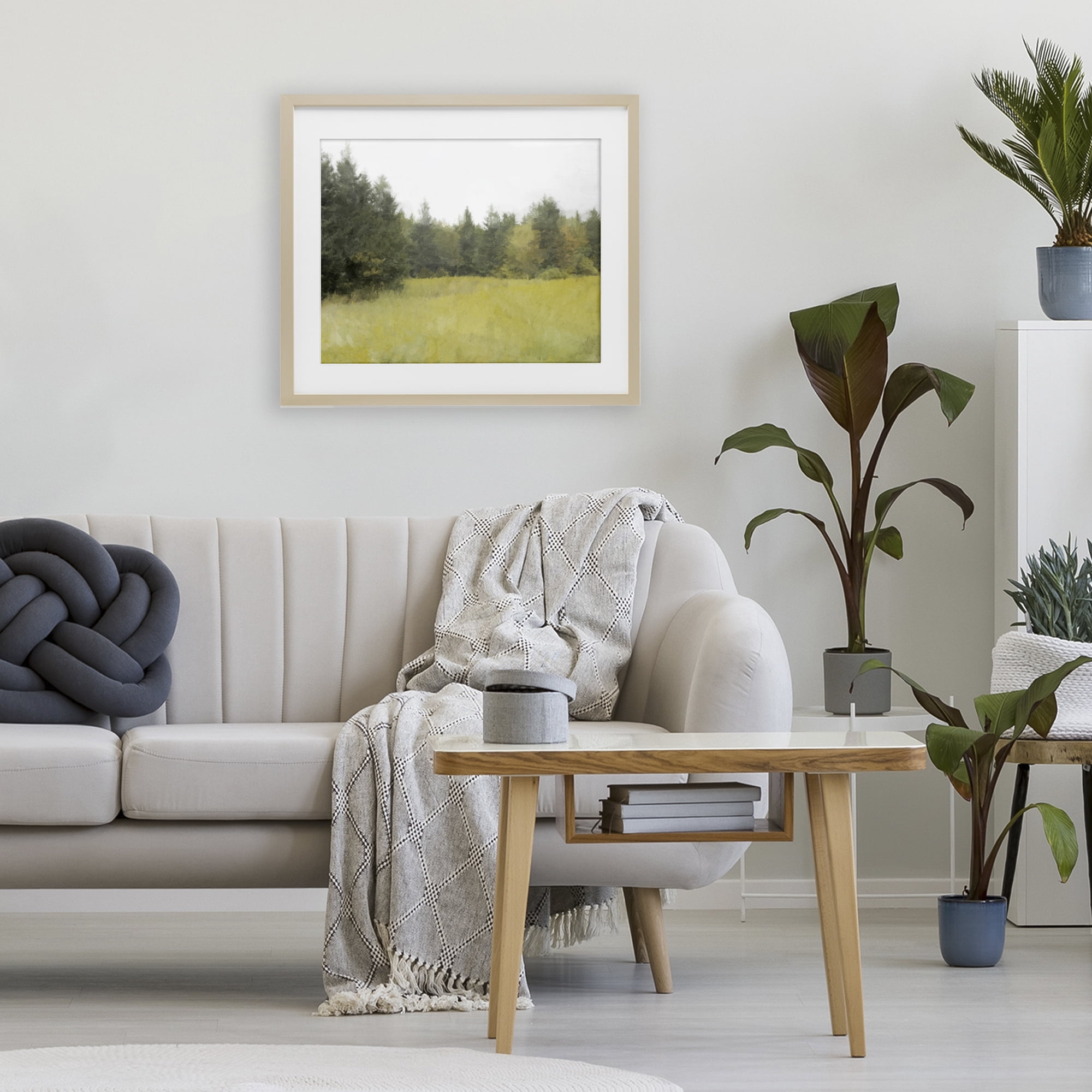 Stupell Industries The Forest's Vast Clearing Birch Framed Print Under Glass, design by Kim Curinga