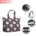 thumbnail image 2 of Dark Pink Fairy Princess Pattern Travel Tote Bags for Women Carry On,Large Weekender Bags for Women Travel,Multi Functional Duffle Bag for Work,Shopping,Sports, 2 of 5