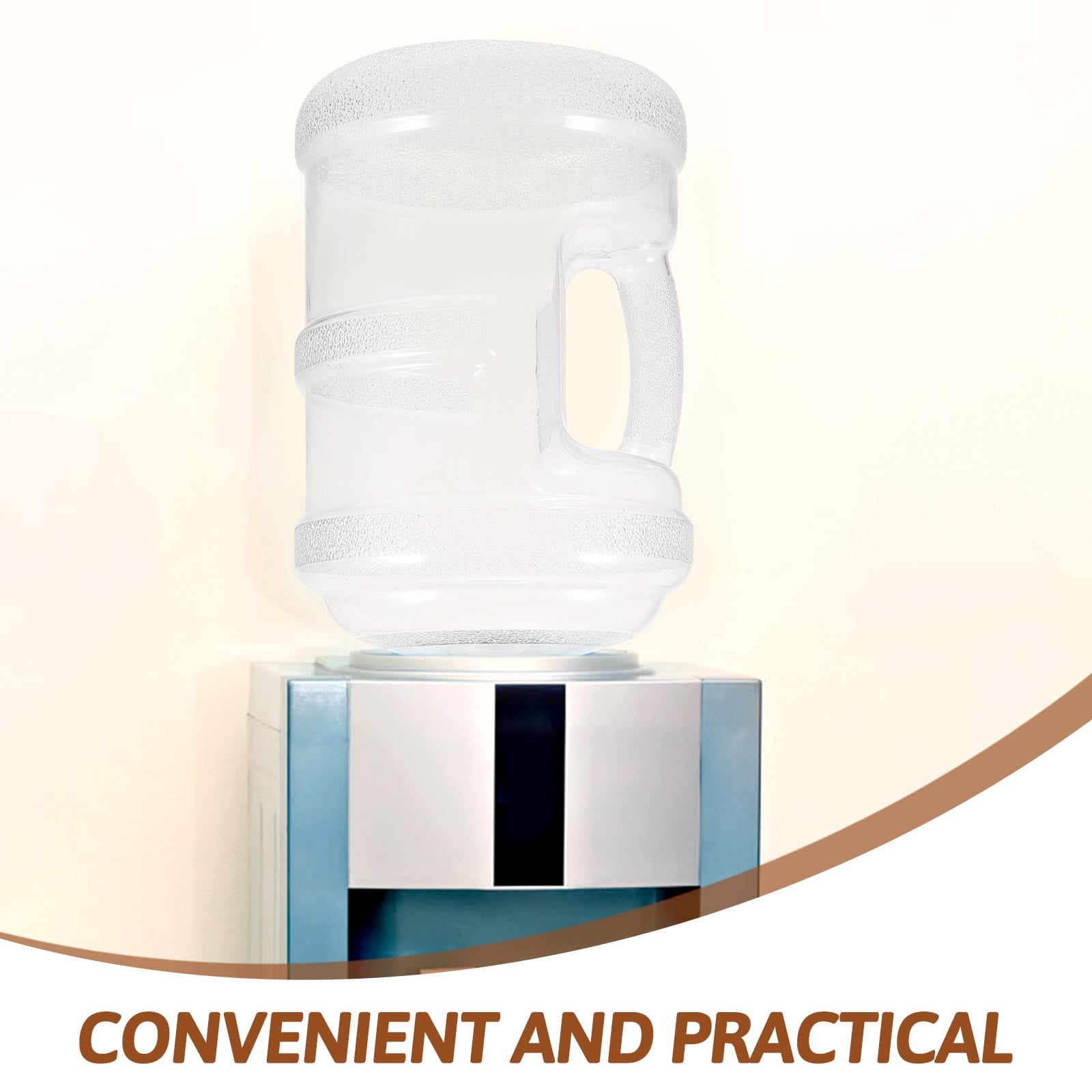ORDDIART Mineral Water Bucket Camping Water Jug 1Pcs 33X7.3In