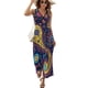thumbnail image 1 of Vestido Largo Sin Mangas Para Mujer, Paisley Print Traje Informal Para Cumpleaños, Verano, 1 of 5