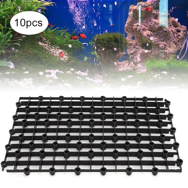 Filtro De Acuario, Rejilla De Filtro De Acuario Flexible De 10 Piezas, Pantalla De Placa Para Placa De Filtro De Rejilla De Filtro De Acuario ANGGREK Otros
