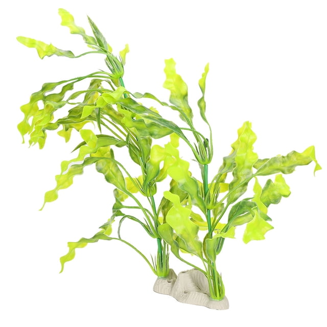 Kelp de plástico para acuario, simulación de acuario de plástico Kelp Kelp artificial decoración de paisaje de acuario funcionalidad inteligente Jadeshay A