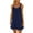 Navy dresses for women 2023, variant on Wycnly Womens Dresses Casual Beach Loose Swing Tank Mini Sun Dresses Sleeveless Round Neck Solid Short Summer Dress Navy S Clothes