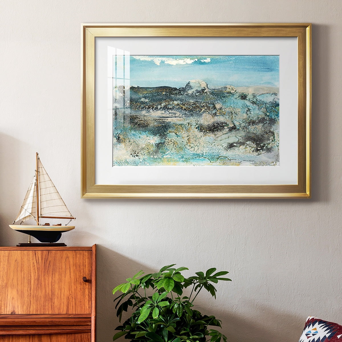 Pattern of Peace I Premium Framed Print - Ready to Hang