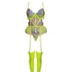 thumbnail image 3 of Gibobby Ropa interior mujer Lencería Erótica Sexy para Mujer, Mono de Piel Sexy y Casual, Baby Doll Mujer Sexy con Correa de Piel(Verde, M), 3 of 5