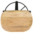 thumbnail image 4 of Taburetes de bar VidaXL, 2 unidades, madera maciza de mango, 66 cm, 4 of 9