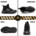 thumbnail image 5 of Men's Slip-On Work shoes | Steel Toe Waterproof & Anti-Slip Safety Shoe, 5 of 8