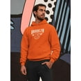 thumbnail image 2 of Brooklyn 1987 College Style Hoodie Men -Image by Shutterstock, Male 4X-Large, 2 of 4