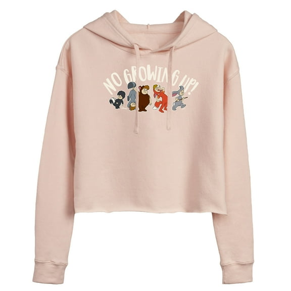Disney - Peter Pan - No Growing Up - Tricksters - Juniors Cropped Pullover Hoodie