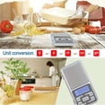 thumbnail image 2 of Präzisions-Küchenwaage, Elektronische Küchenwaage, Taschenwaage mit LCD-Display, 100 g/0,01 g Mini-Digital-Taschenwaage für Schmuck/Tee/Hefe/Kaffee Küchengramm,1 Stck JAMW Sencillez, 2 of 5