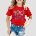 thumbnail image 2 of TZEWGL T-Shirts For Toddler Graphic Print Round Neck Loose Short Sleeve Clothes For Kids size 8-9T, 2 of 4