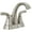 Brushed Nickel, variant on Peerless P2635LF Parkwood Two Handle Lavatory Faucet Centerset, Chrome
