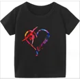 thumbnail image 4 of Dance Heart Kids T Shirt Dance Taekwondo Girls Printed Summer Sports T-shirt for Kids Aliexpress Uk Stranger Things Tops Tee, 4 of 5