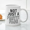 thumbnail image 3 of CafePress - Pretty Face Mug - 11 oz Ceramic Mug - Novelty Coffee Tea Cup, 3 of 4