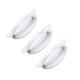 thumbnail image 5 of Moyic Manijas de puerta a prueba de herrumbre de 3 piezas para armario de cajones - Materiales Tiradores de gabinetes de muebles Tiradores blanco marfil 2Conjunto, 5 of 6